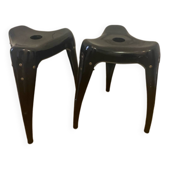 Pair of Wisdom Tooth Stools by Yasuiaki SASAMOTO