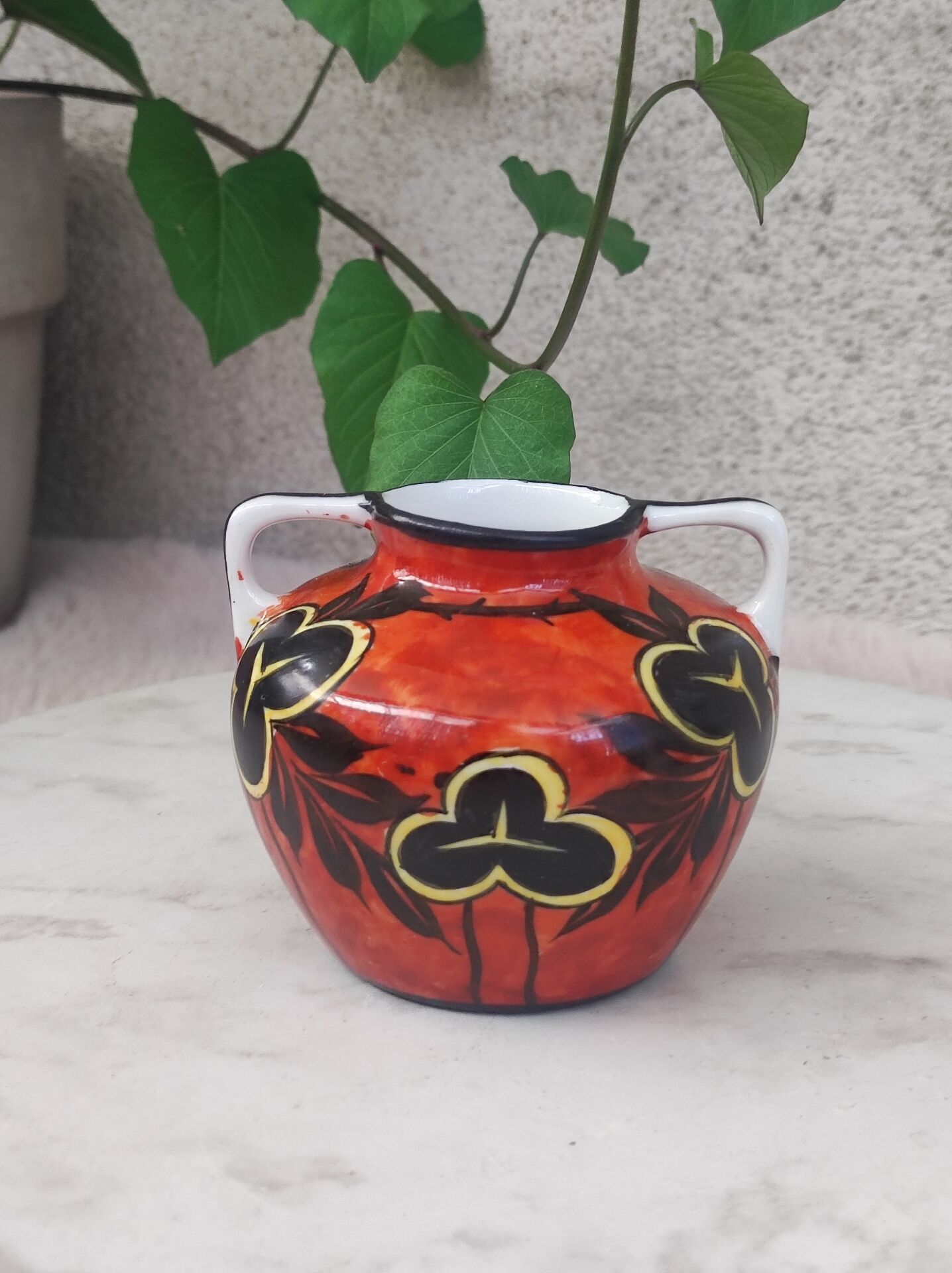 Vase jarre décorative