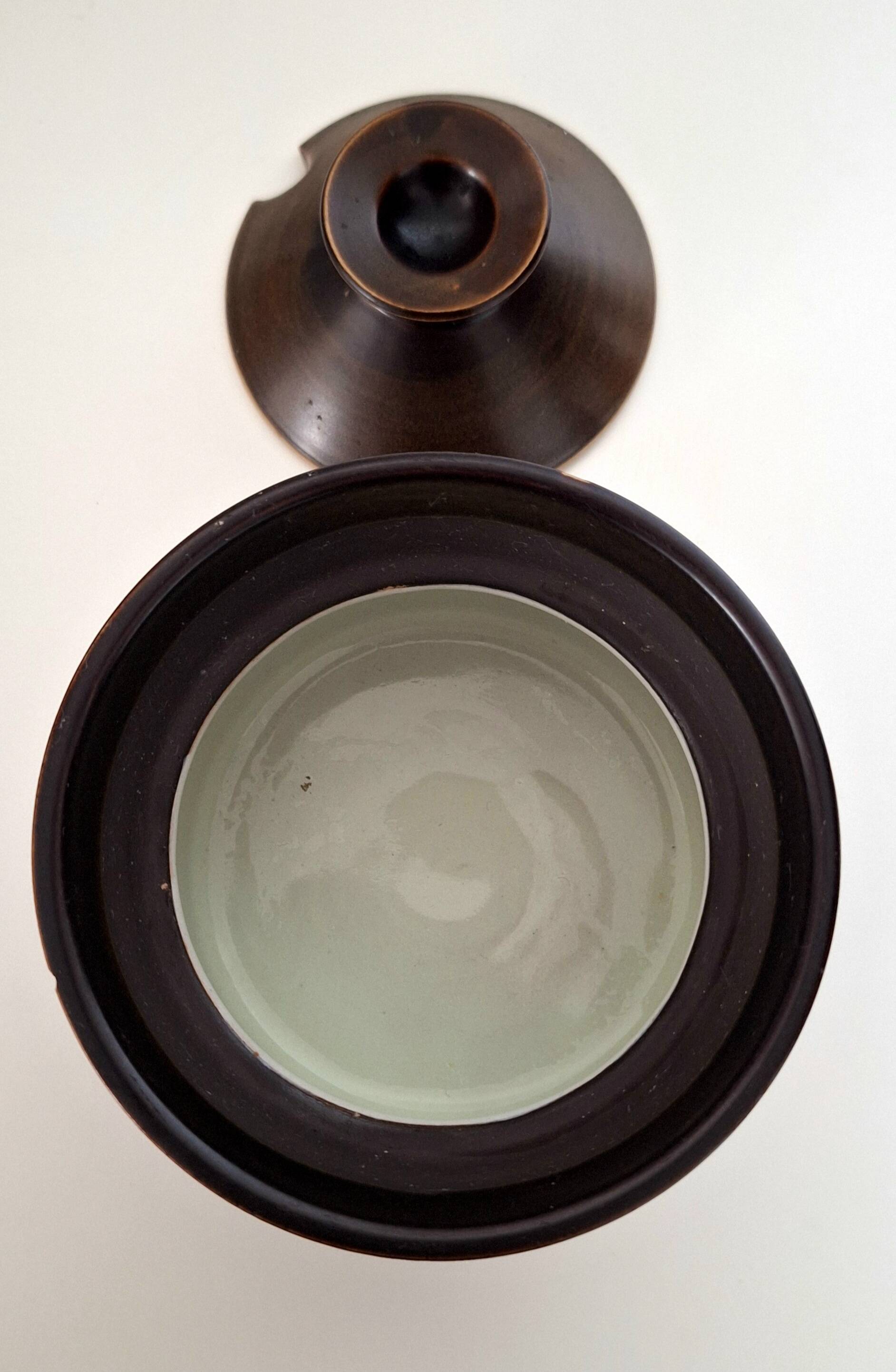 Vintage candy box sugar bowl from the 70s