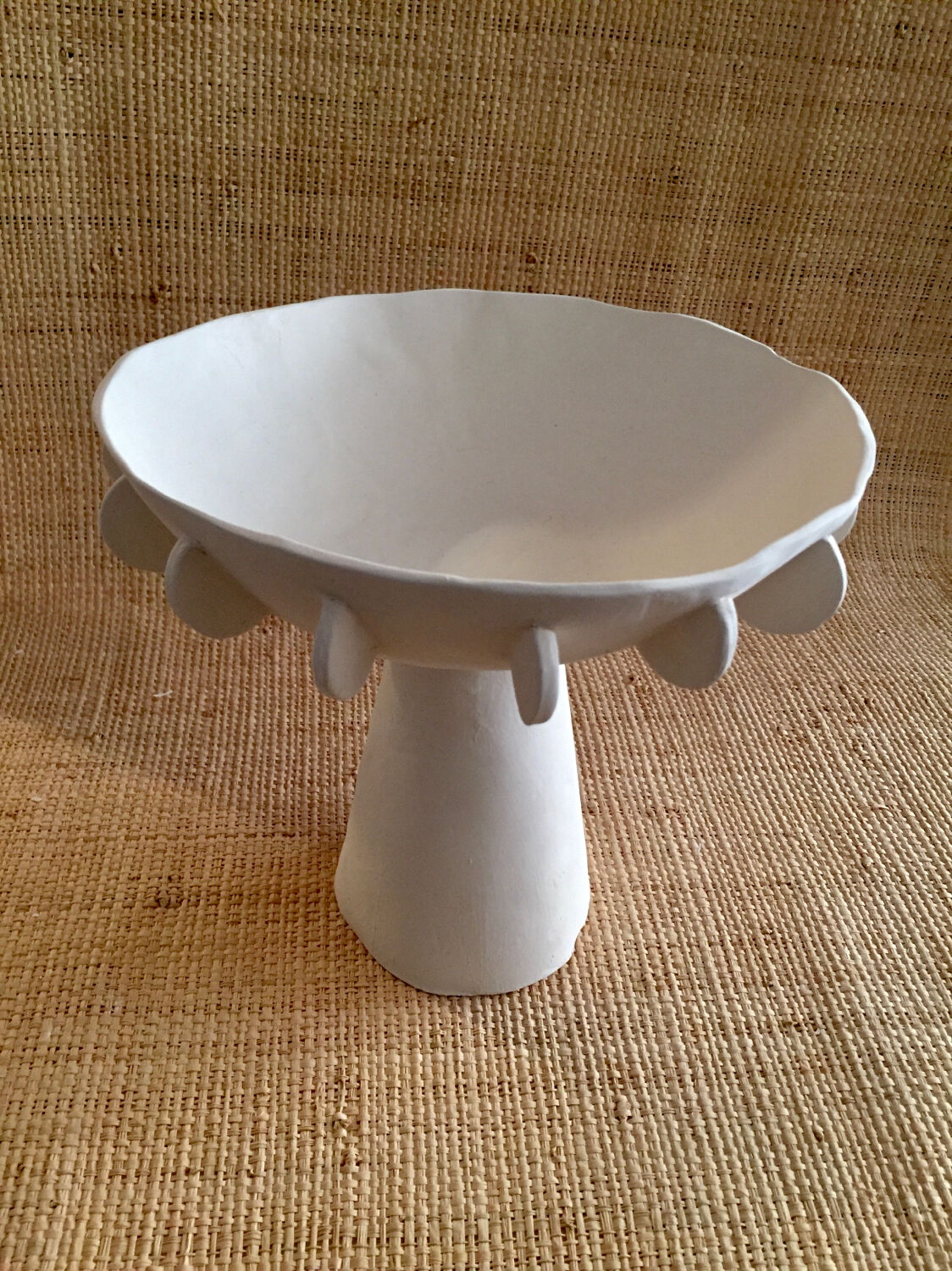 Handmade ceramic cut