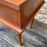 Vintage Scandinavian style bedside table, circa 1960's