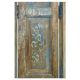 Old weathered teak screen