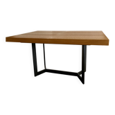 Natural oak dining table