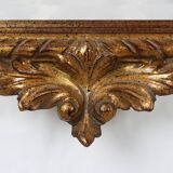 Paire de grands miroirs baroques dorés du XXe siècle par Deknudt, Belgique