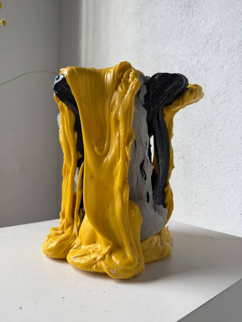 Resin fish sculpture