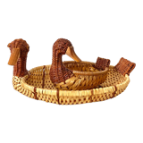 Duck woven wicker baskets