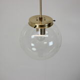 Mid-Century Glass Pendant/Kamenicky Senov, 1970's