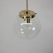 Mid-Century Glass Pendant/Kamenicky Senov, 1970's
