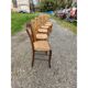 6 chaises paillées anciennes