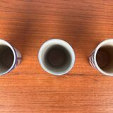 Set of 3 Vintage German Ceramic Mugs by Merkelbach Keramik, 1970s