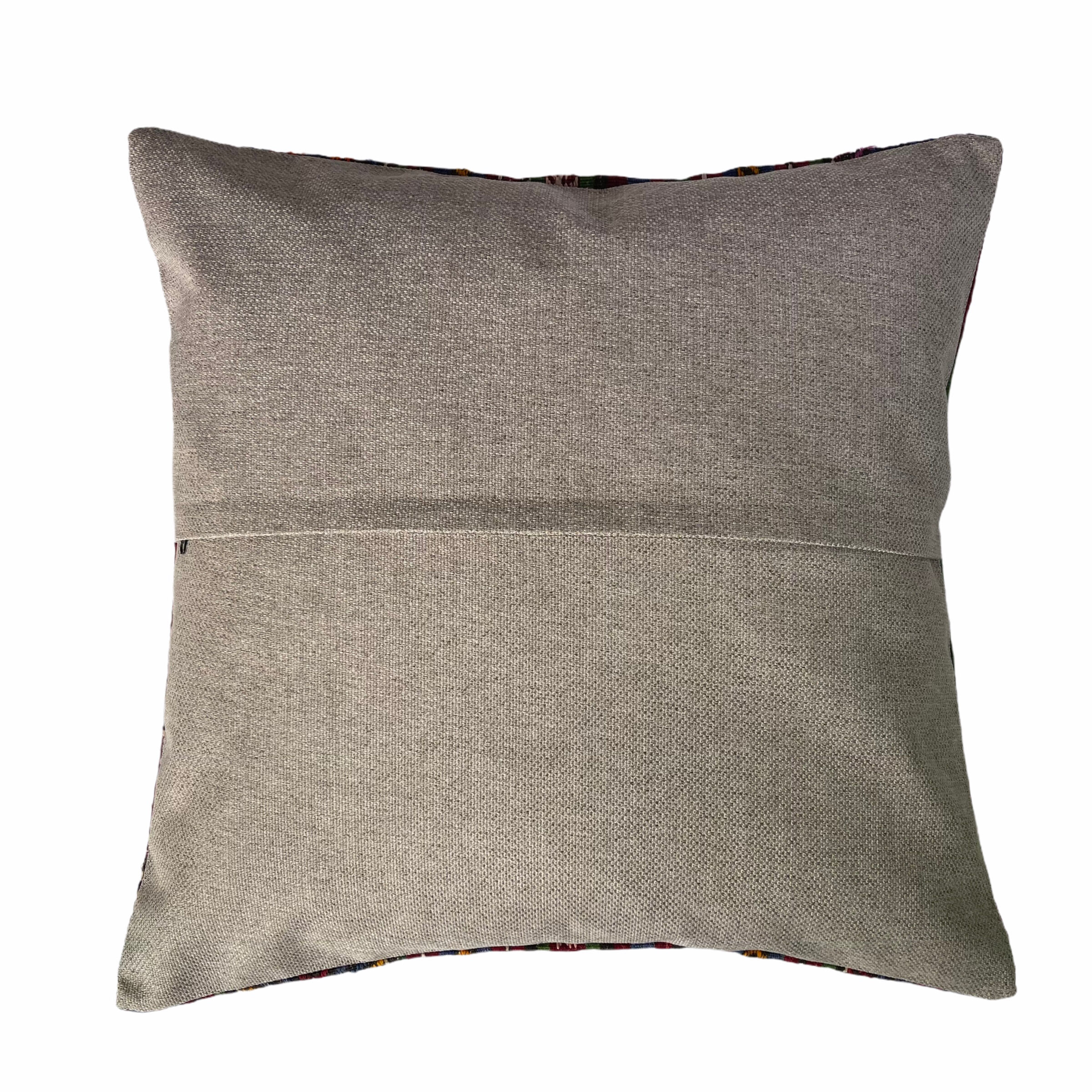 Vintage turkish kilim cushion cover , 60 x 60 cm