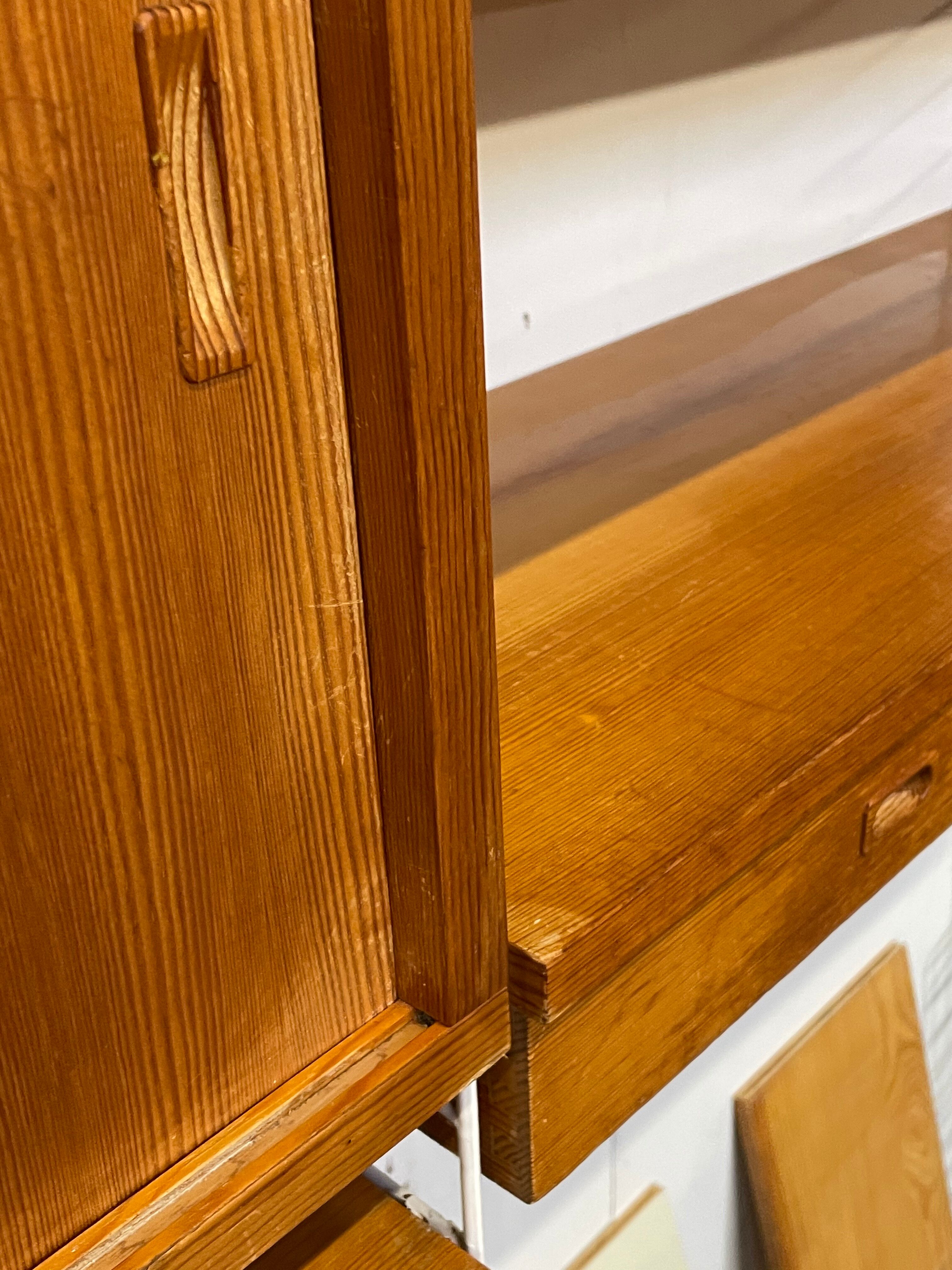 Mid Century Nisse Strinning string wall system 1960