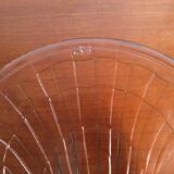 Set of 5 scallops Thick greenish glass PYREX - Vintage
