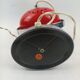 Eye ball lamp orange oval vintage year 70's
