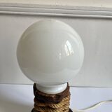 Opaline ball lamp