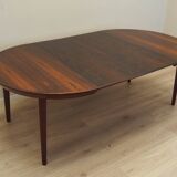 Round rosewood table, Danish design, 1960s, manufacturer: Gudme Møbelfabrik