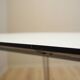 White table, Italian design, 1990s, production: Italy
