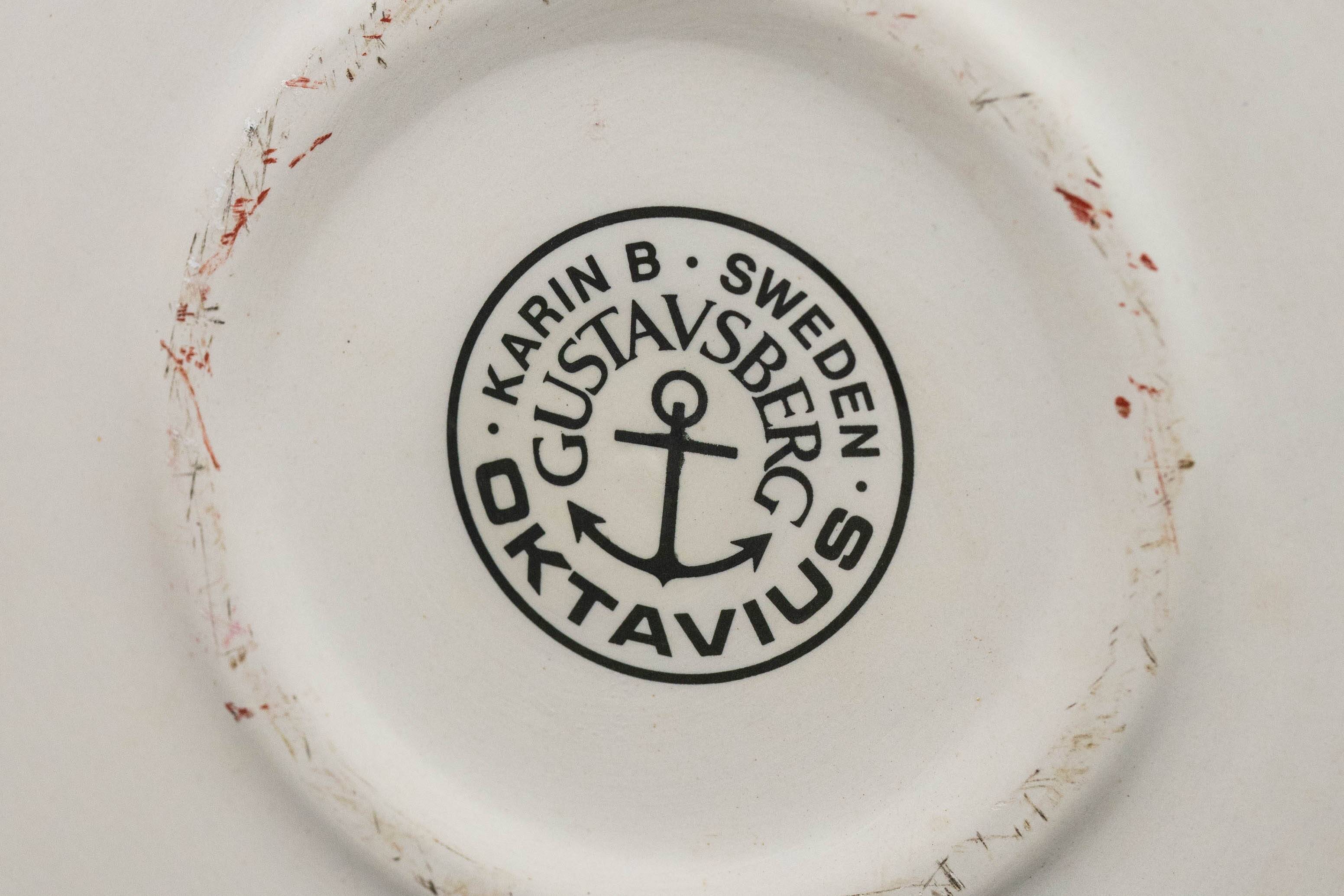 XXL plant pot by Karin Björquist for the Gustavsberg factory, 1980, Sweden