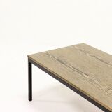 Table basse en wengé de la série Spectrum kw par Martin Visser dans les années 1960.