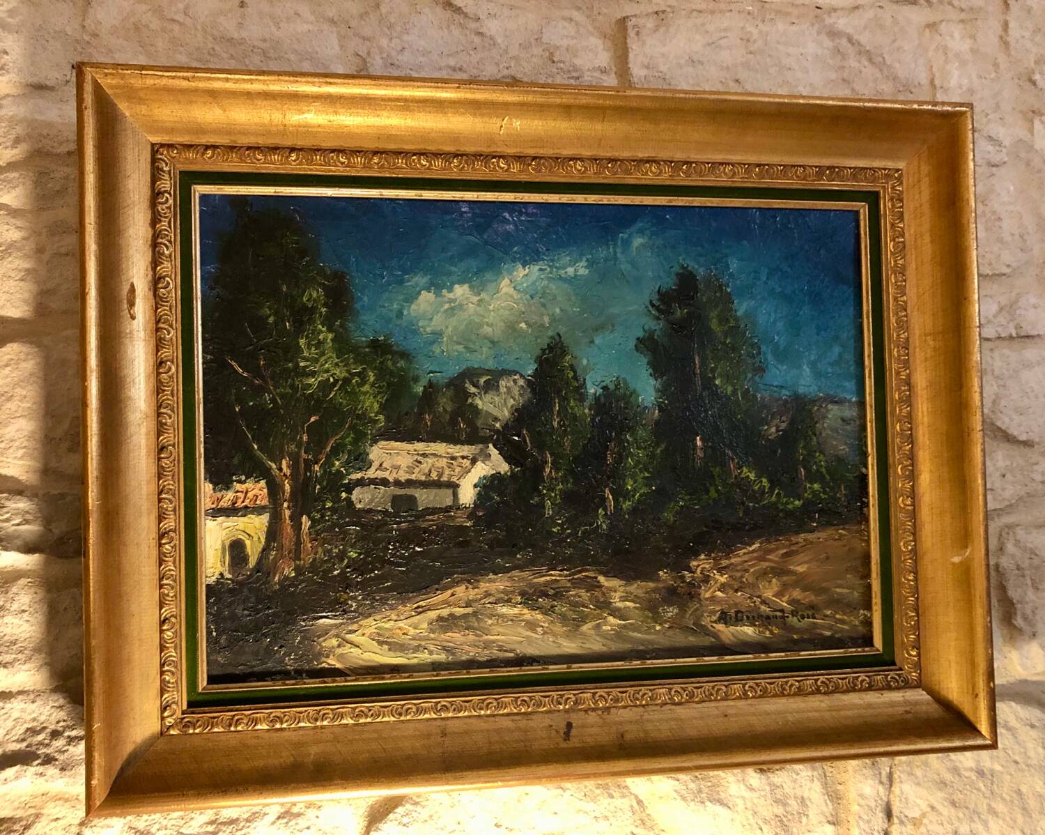 Tableau paysage de la Drôme