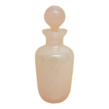 Pink opaline perfume bottle
