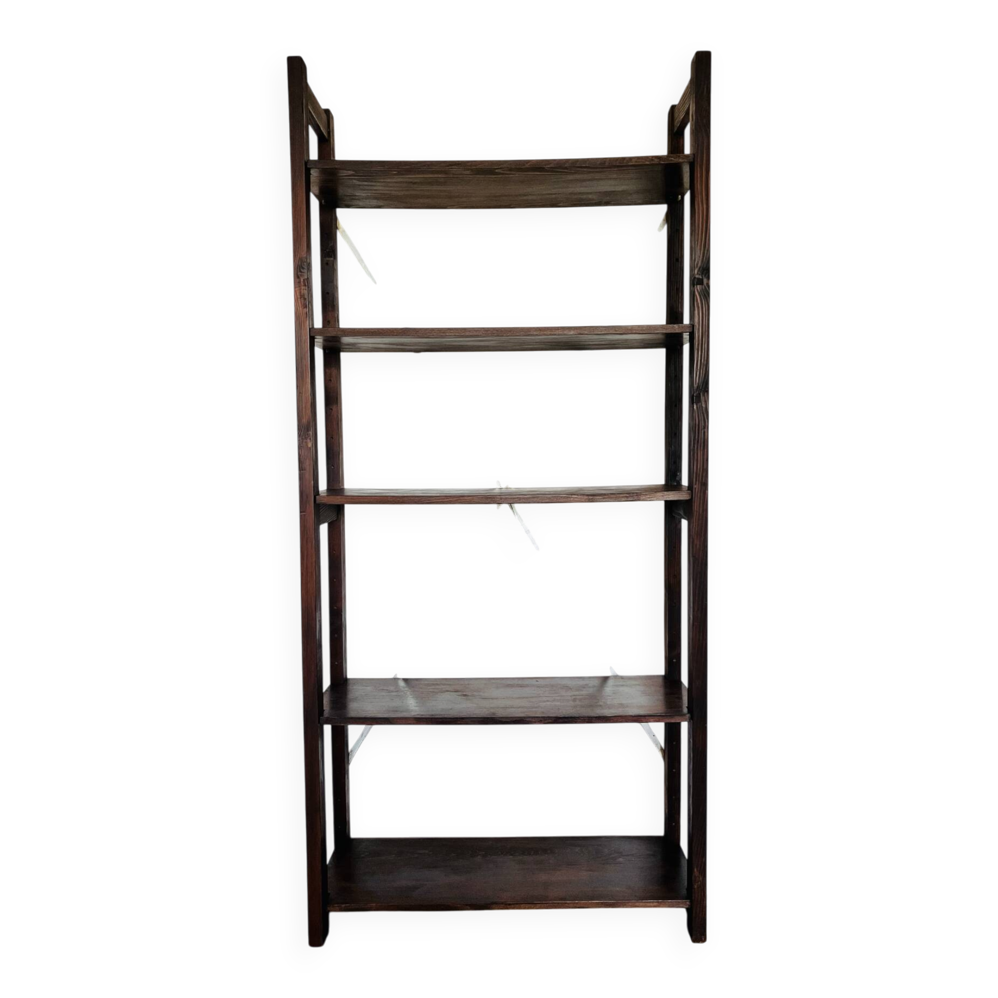 Solid wood library