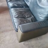 Leather and fabric sofa by Jean-Charles de Castelbajac for Ligne Roset