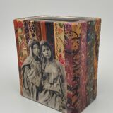 CERAMIC VASE BY NATASHA FARINA PARIS DECOR ORIENTAL XXEME