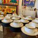12 coffee cups and 12 white porcelain cups of Gold Gold Limoges