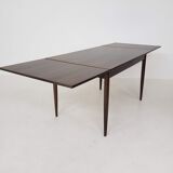 Scandinavian Rosewood extendable dining table