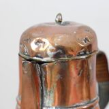 Coquemar ancien, pichet, cuivre ancien, 19eme