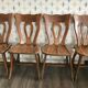 4 chaises bistrot brutalistes