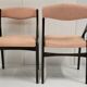Suite de 6 chaises scandinaves 1960