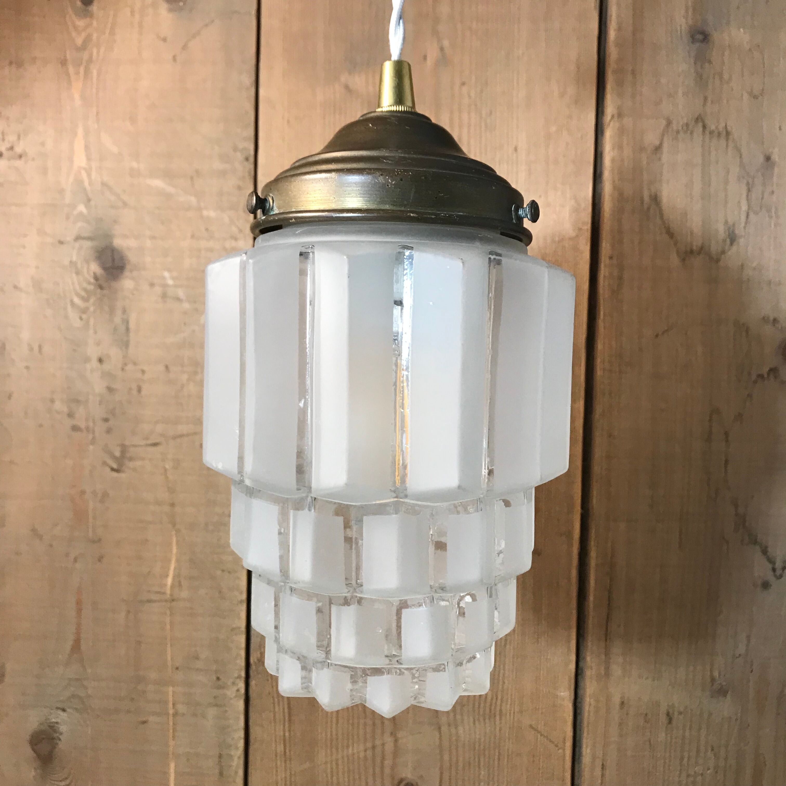 Vintage pendant lamp 1930