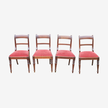 Set de 4 chaises directoire