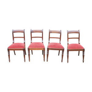 Set de 4 chaises directoire