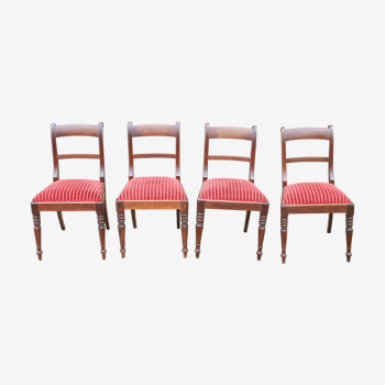 Set of 4 board chairs
