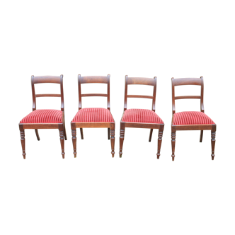 Set de 4 chaises directoire