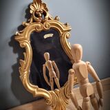 Mirror 48x28 gilded with leaf