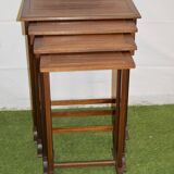 Mahogany side tables