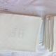 Set of 12 HF monogrammed napkins