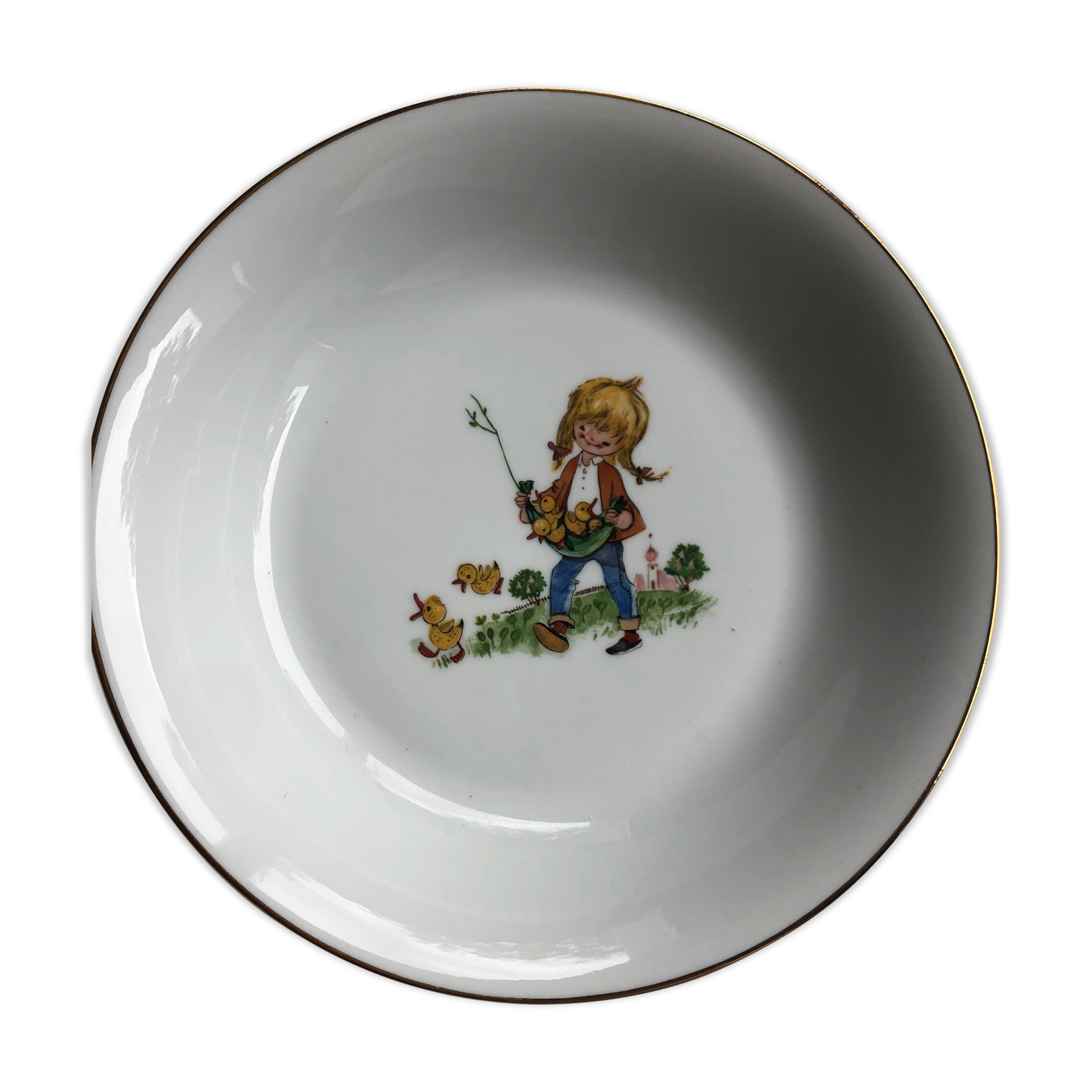 Children's hollow plate