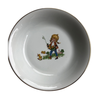 Children's hollow plate