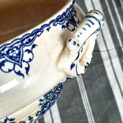 Ironstone soup tureen from the 19th century.