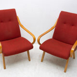 Pair of armchairs by Jaroslav Šmídek, 1960