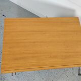 Paire de chevets scandinaves , bois et métal années 60