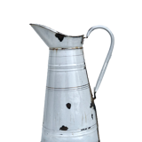 Broc enamelled white