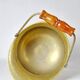 Vintage Ornate Brass Coal Bucket