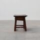 17th Century Spanish Oak Side Table with Drawer in Wabi Sabi Style