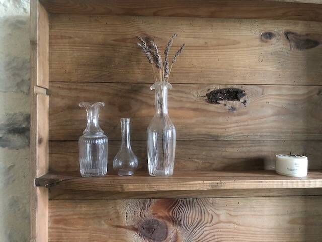 Etagère de métier en bois